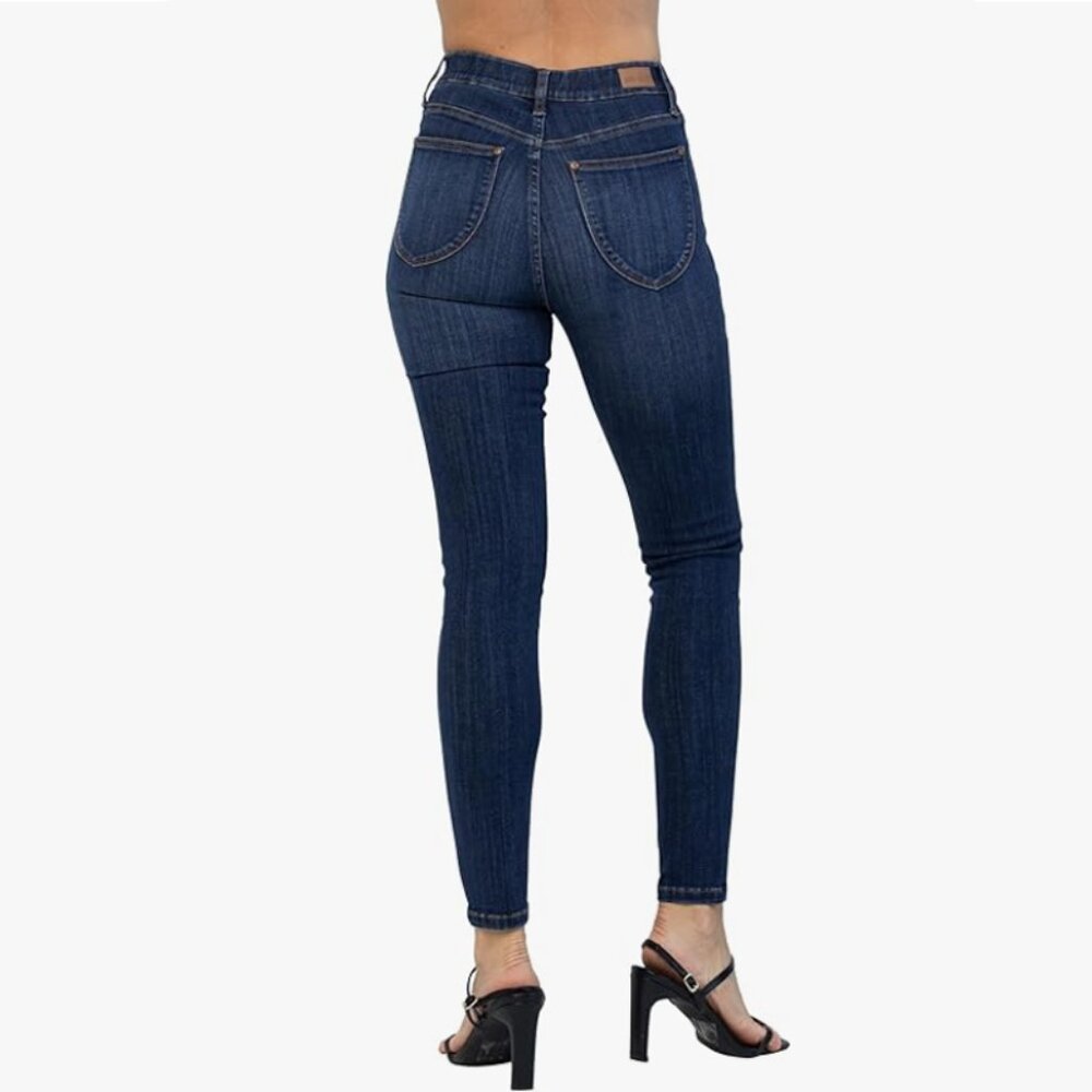 Judy Blue High Waist Patch Pocket Pull-On Skinny Jeans - Picture 4 of 4